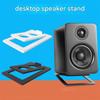 2 Piece Sturdy Desktop Speaker Mount for 8in Speakers Featuring Easy Installation and Stable Support Enhances Sound