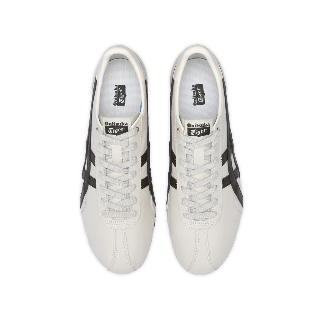 ONITSUKA TIGER Runspark Cuir de Vache Confortables Chaussures Décontractées Unisexe Beige 1183C442-020