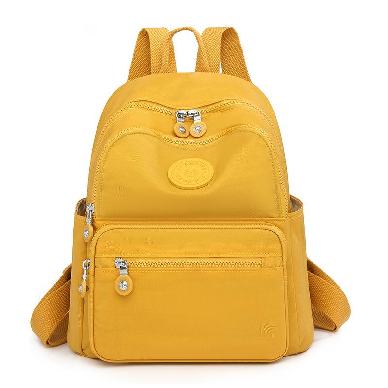 Summer New Backpack Women's Simple Large-capacity Travel Simple Small Bag Backpack Fashionable and Lightweight Schoolbag