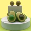 Avocado Catnip Ball: Fun Self-Entertainment Toy for Cats