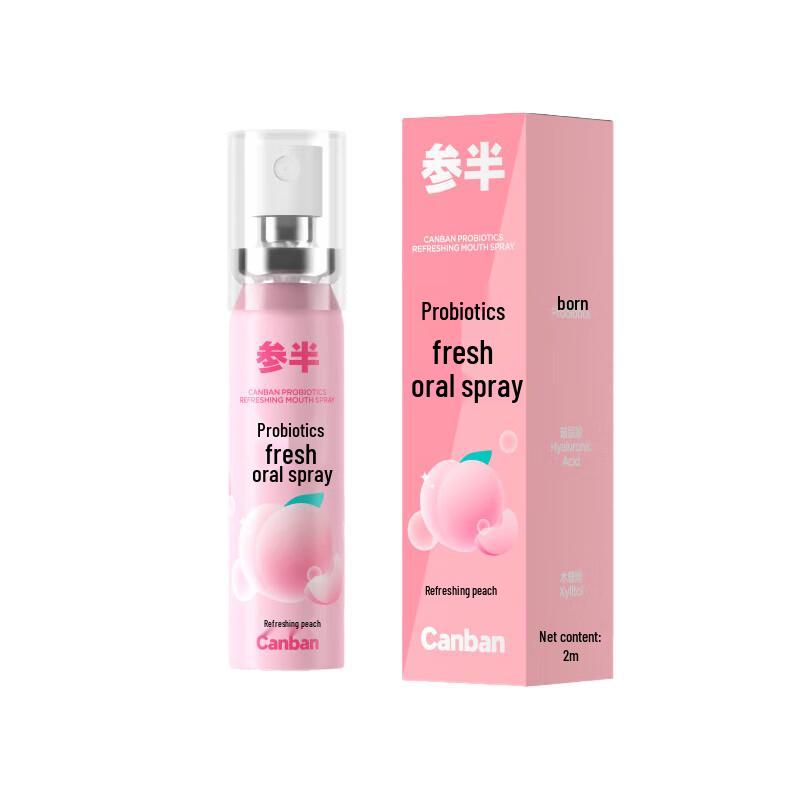 Half Life Peach Probiotic Mouth Spray