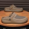 Fashion Fashionable Outdoor Men's Comfortable Thick Soled Casual Beach Shoes Summer New Men Breathable and Non Slip Water Wading Sandals