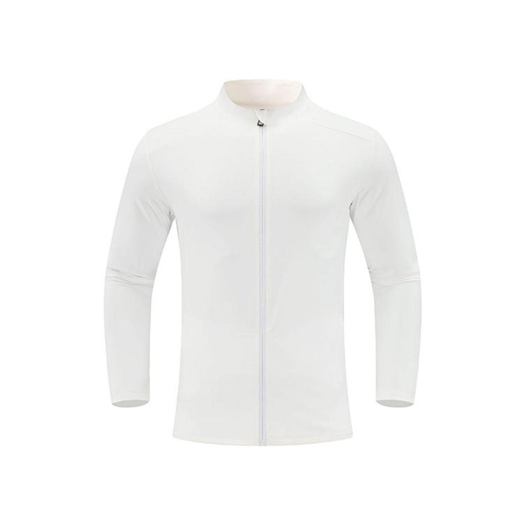 Herren Slim Fit Stehkragen Yoga- & Laufjacke