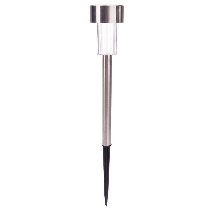 

Garden Outdoor Stainless Steel Led Solar Landscape Path Lights Yard Lamp Colourful