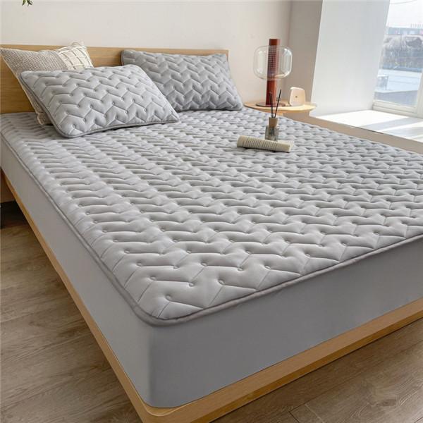 

Водонепроницаемый защитный чехол для наматрасника, удобная простыня на подкладке, утолщенная стеганая простыня, дышащий наматрасник, топпер 120x200cm only a sheet