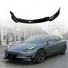 Pro Tesla Model 3 2017 2018 2019 2020 2021 2022 Přední nárazník auta Lip Chin Diffuser Sportovní Spoiler Splitter Body Kit pro úpravu karoserie