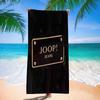 Mode Logo J-Joop.png Mikrofaserdecke Schnelltrocknende Strandtücher Übergröße Druck Super Saugfähige Pooltuchdecke