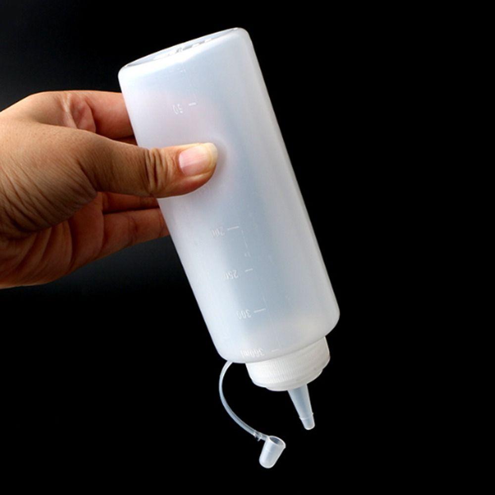 Condiment Bottle Squeezy Sauce Bottle Plastic Oil Dispenser Bottle  Kitchen Accessories