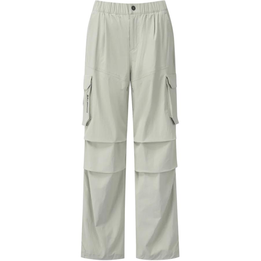 Salomon Logo Loose Multi-Pocket Cargo Pants Women pants C30097