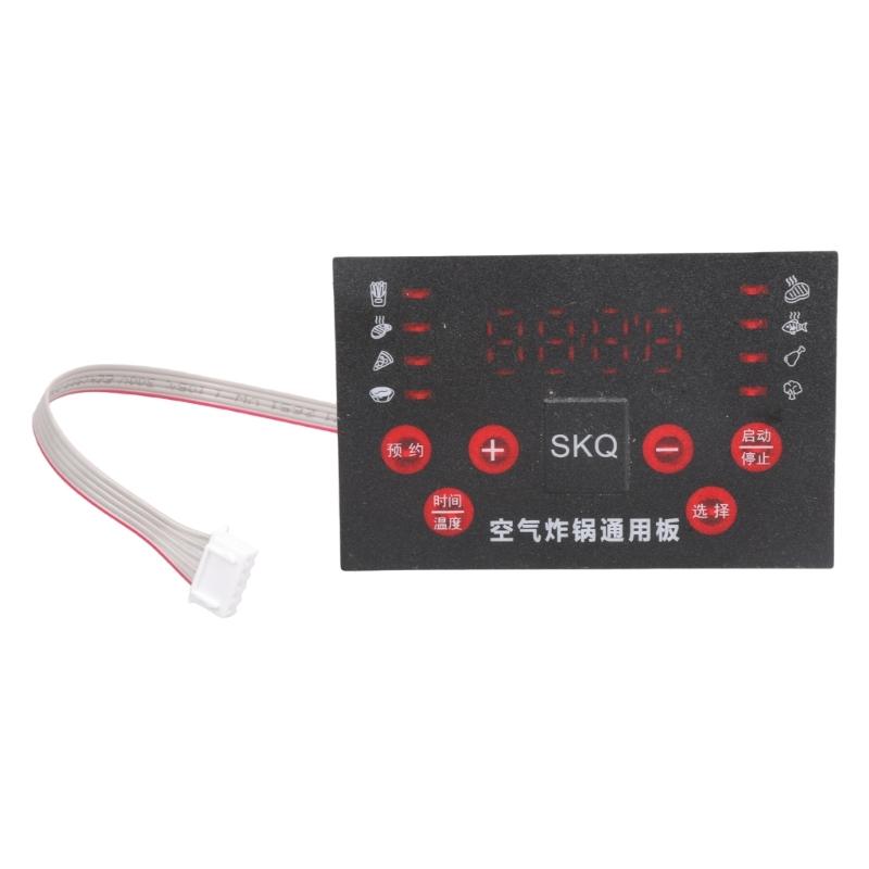 Easy installation Air Frying Control Board Precise Temperatures Regulation Energy Efficient Plastic Component