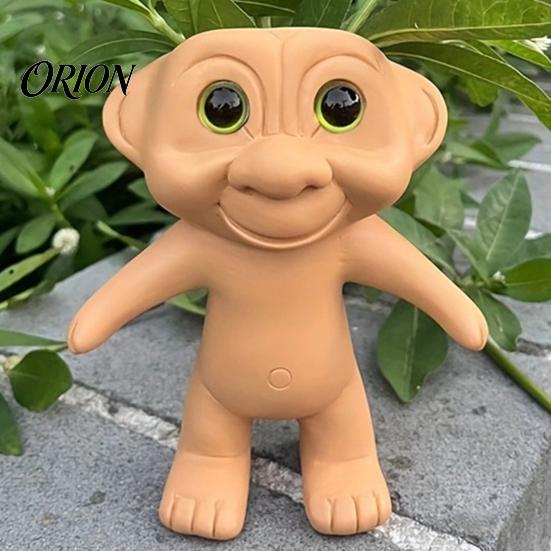 Yaratıcı Saksı Tasarımı Sevimli Troll Saksısı, Dekoratif Reçine Saksı, Yenilikçi Bitki Saksısı Sukulentler İçin Küçük Çiçek İç Mekan Dış Mekan Dekorasyonu,