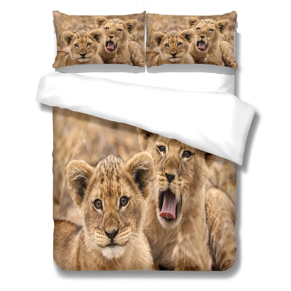 

Galaxy Lion 3D Duvet Cover Set EU Single Double King US Twin Full Queen King Green Lantern Bed Linen Set EU Twin(135x200cm)