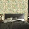 Wallpaper Small Flowers Cream, Beige, Lime and Green 50x1000