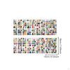 16 Sheets Magazine Cutout Alphabet Stickers Collage Journaling Letter Sticker