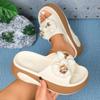 Fashion 2025 Women Slippers EVA Soft Sole Summer Casual Women Platform Sandals Fashion Non-Slip Beach Slippers Luxury Slides Women