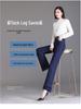 High-Waisted Slimming Plus Size Jeans - Women's Autumn/Winter Velvet Thickening Straight Leg Pants