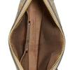 COACH Rowan Coated Canvas Smooth Leather Crossbody Bags Small Women's Light Khaki Monogram (Unisex) Crossbody Bags CH479 IMOT4