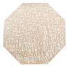 1Pc Large 38x38cm Octagonal Hollow Insulation Pad PVC Anti-scald Table Mat Restaurant Dinner Placemat Coaster