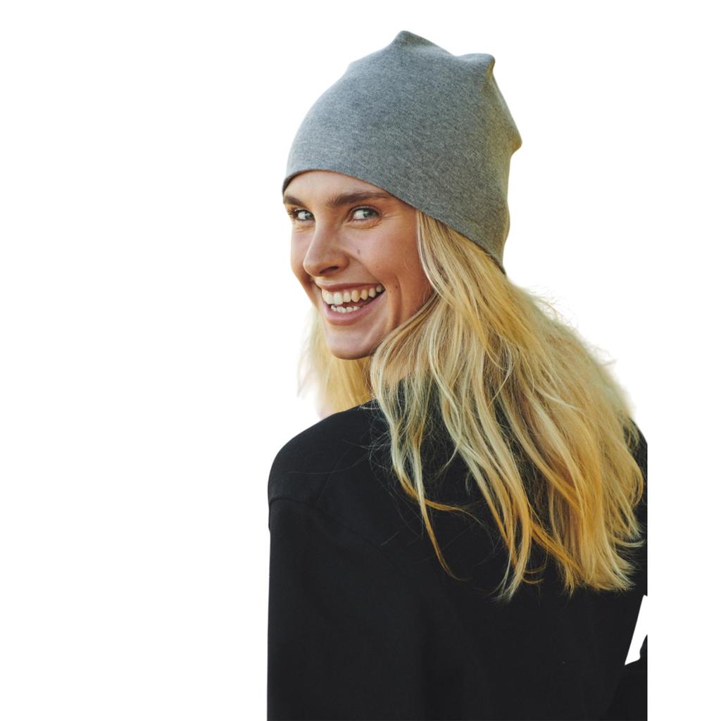 Neutral Interlock Beanie
