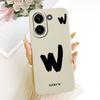 For Xiaomi Redmi Turbo 5 Max Case Luxury Lucky Letters Cover Soft TPU Matte Phone Case For Redmi Turbo 5 Turbo5 Max Fundas Coque