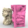 Elegant Planter Silicone Mold For DIY Crafts Resin Cement Gardening Decoration Creative Handmade Flowerpot Design