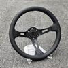 JDM BLACK EDITION Steering Wheel Universal Modified Car Deep Dish Race Sports Steering Wheel
