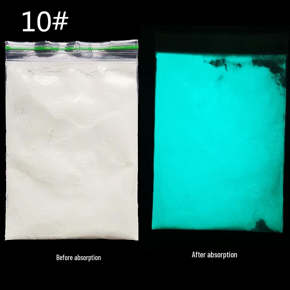 High Brightness Long-Lasting Luminous Powder 10g - DIY Nail Glitter Resin Pendant Kit