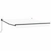 Retractable Awning White 300 X 250 X 165 Cm