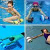 2 bucăți gantere pentru exerciții acvatice, gantere pentru apă, rezistență la piscină, gantere pentru exerciții fizice în apă, exercițiu pentru braț