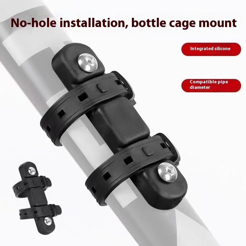 Základní adaptér pro stojan na láhev na kolo Silikonové protiskluzové popruhy Mtb Silniční kolo Držák na láhev Montážní adaptér Cyklistické příslušenství