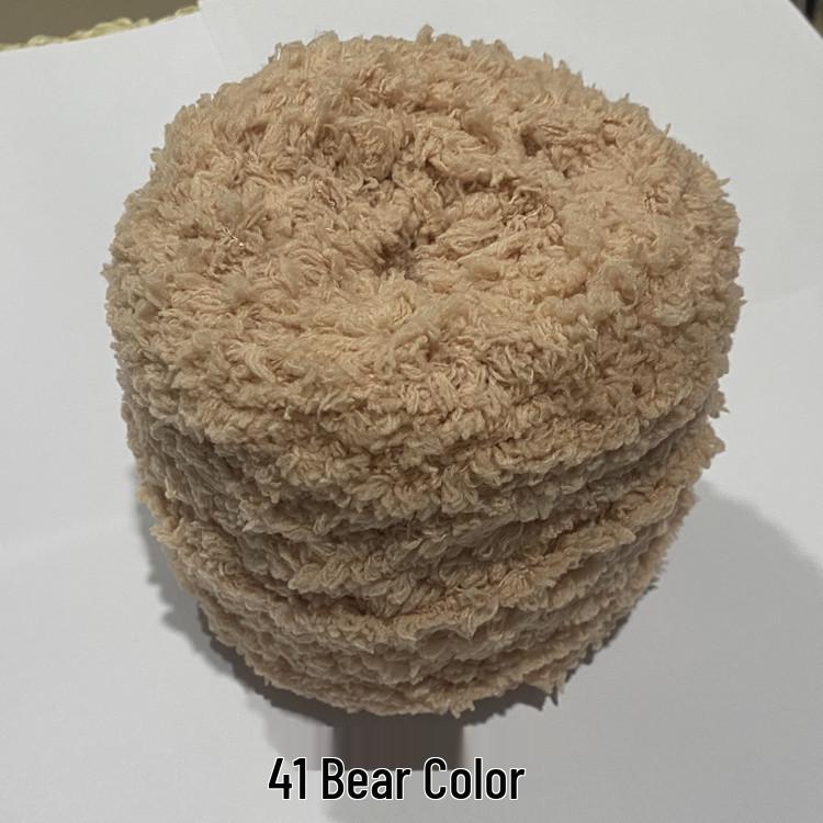Medium-Thick Three-Strand Coral Velvet Ice Silk Plush Yarn for Hand-Knitted Baby Scarves & Vests