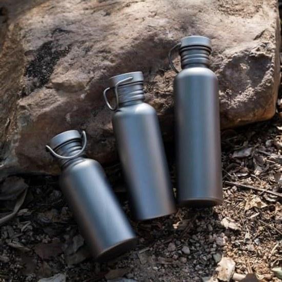 Pure Titanium Bottle Direct Drinking Water 500ml 600ml 750ml Outdoor Climbing Bicycle Sports Ultra-lightweightrust-resistant Wide Mouth