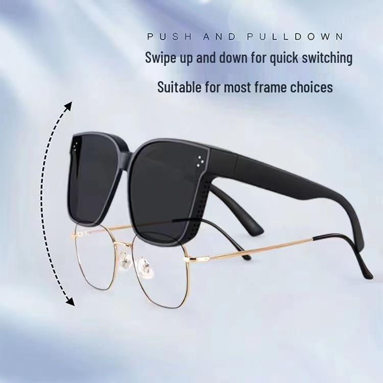 Polarized Clip-On Sunglasses for Myopia - Men's & Women's Driving and Summer Sun Protection