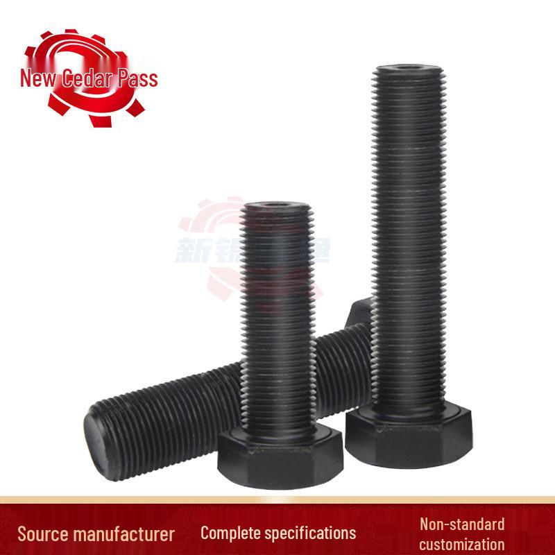 Grade 10.9 Fine Thread Hexagon Bolt, Fine Pitch, Sizes M10-M18 with 1mm Pitch