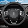 Genuine Leather Steering Wheel Cover for WEY VV5/VV6/P8/VV7 - All-Season Use
