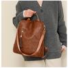 2025 Women's Simple Patchwork Anti-theft Outdoor Travel & Multifunctional Student Backpack