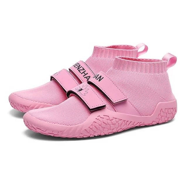 Neu Unisex Powerlifting Kreuzheben Yoga Gym Strand Sport Schuhe Sumo Sohle Tragbare Turnschuhe Weiche Unterseite