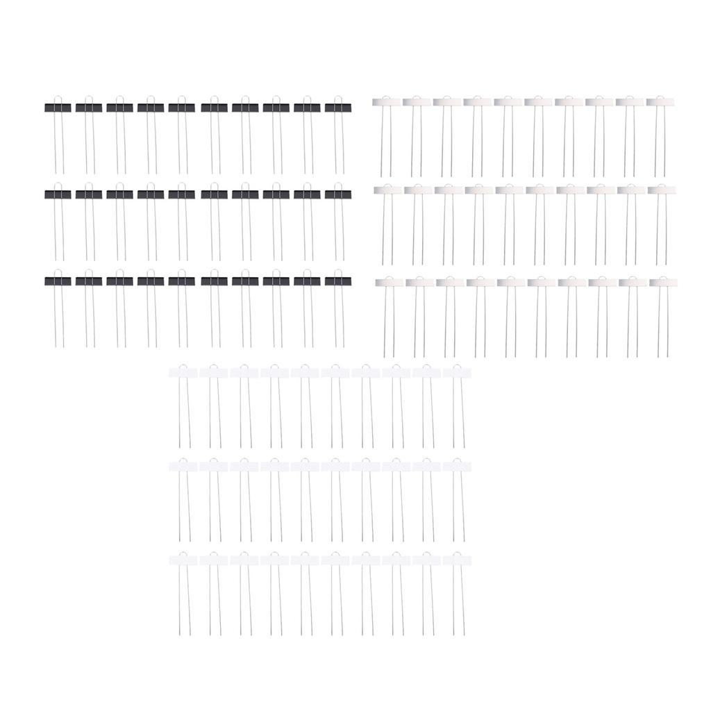 30Pcs Plant Labels Galvanized Steel Weatherproof Reusable Garden Markers for Greenhouses Potted Plan