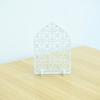 Eid Mubarak Wood Table Centerpiece Signs Eid Mubarak Freestanding Tabletop Ornament for Ramadans Mubarak Eid Decoration