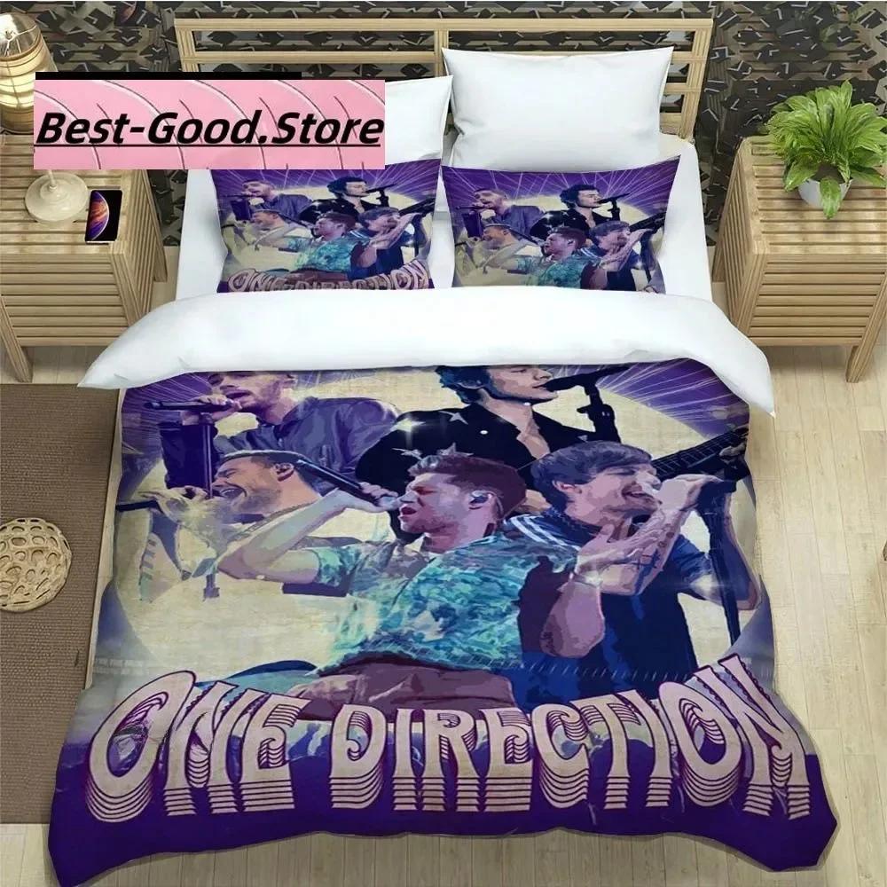 O-ONE Musikband D-Direction Bettwäsche-Set Bettwäsche-Set mit Kissenbezug Bettdeckenbezug Weich Einzel Doppel Queen Super King Größe