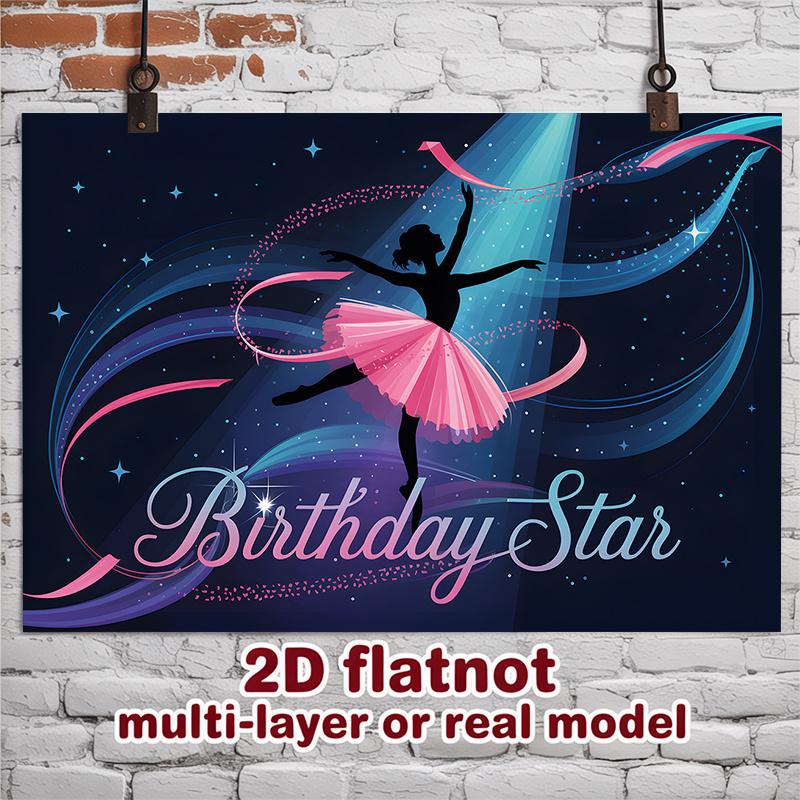 Party Backdrop Birthday Pink Photo Booth Background Front Door Decor