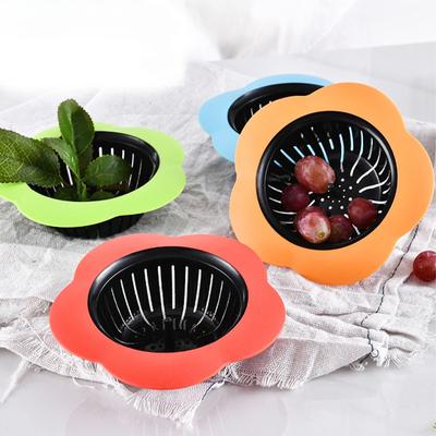 2 Stück Küchenspülen-Sieb Badezimmer-Dusche Spülenablauf Sieb Abwasser Haarfilter Sieb Badewanne Badezimmer Haarfänger