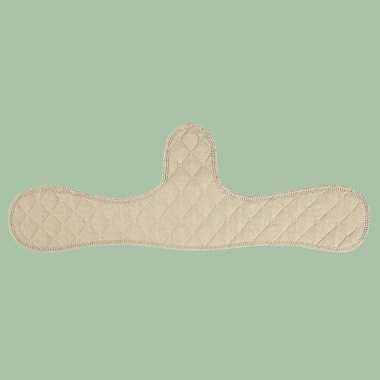 xiaobudian 1/5/10Pcs Cotton Bra Liner, Under-Breast Sweat Absorber Pads, Washable Moisture Wicking Boob Pad, Women Sweating Supplies