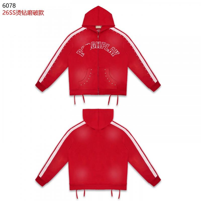 Unisex Retro Hooded Zip-Up Sweatshirt Jogger Set Cotton Blend Streetwear Fall Winter Casual Outfit