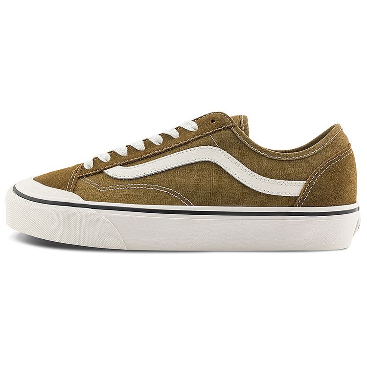 Vans Style 136 Decon VR3 SF Casual Low-Top Skate Shoes Unisex Sneaker Khaki VN0A4BX9CNG