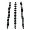 3pcs Socket Rail Holder Storage Organizer 34cm/14inch Gray+Black Hand Tools Designed For Storing Loose Sockets