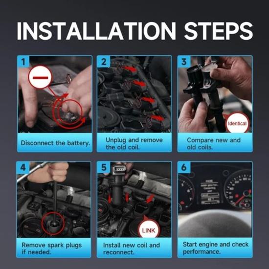 Ignition Coil & Iridium Spark Plug UF247 For 2000-08 Toyota Corolla Celica 1.8L
