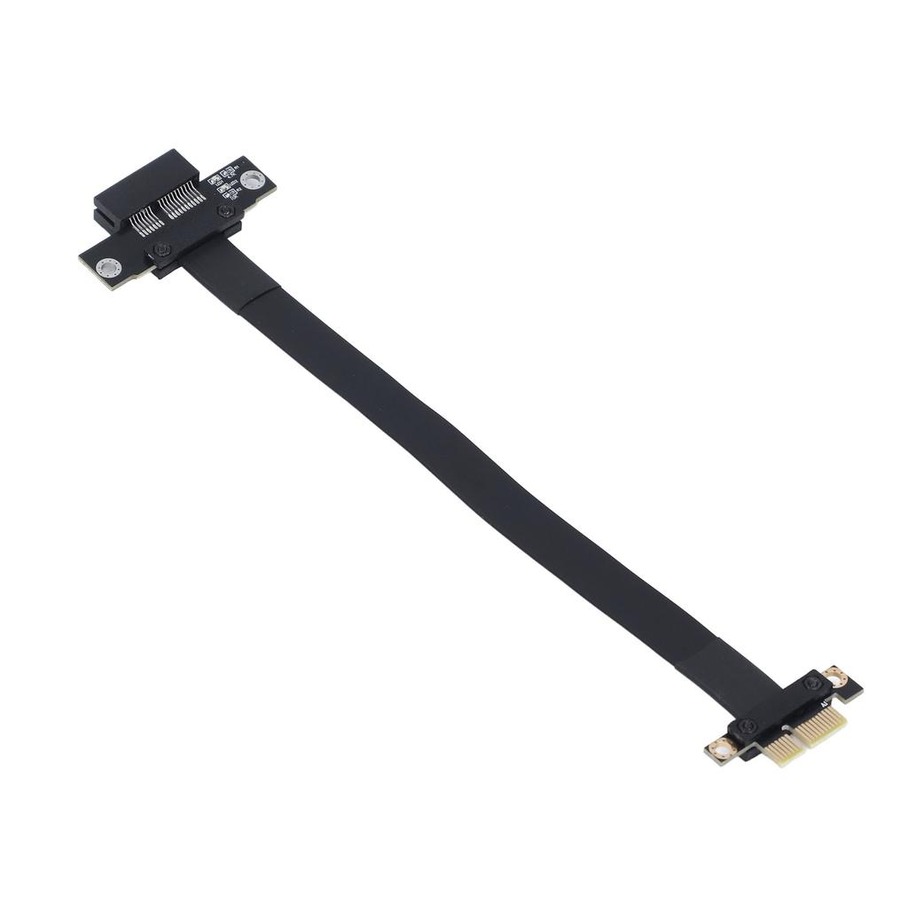 PCIe 3.0 1x to 1x Extension Cable 180 Degree Flexible 8Gbps High Speed PCI Express Gen 3 1x to X1 Riser Extender 20cm