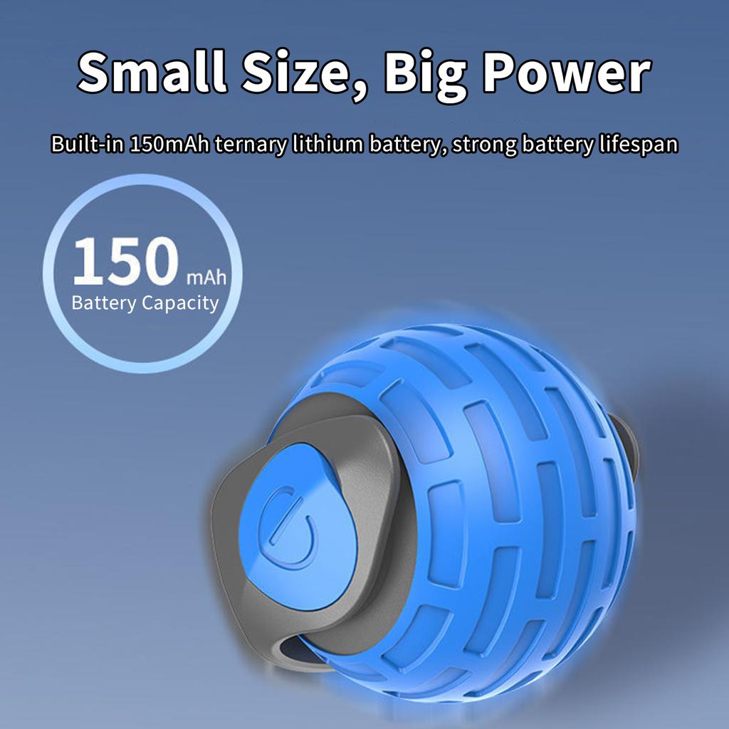 Interactive Cat Ball Toy with 2 Adjustable Speeds Automatic Rolling Balls with A Plush Tail for Indoor Cats Smart Cat