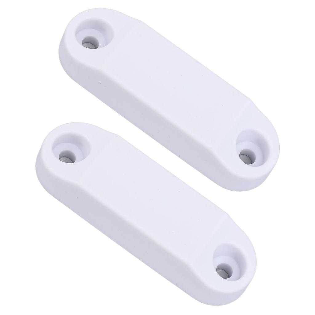 2 Set RV Magnetic Baggage Door Catch White RV Storage Door Holder for Campers Motor Homes